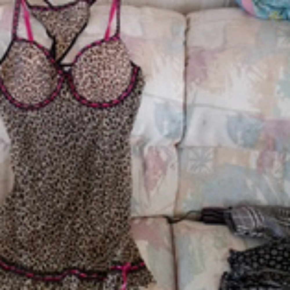 Rampage two piece lingerie set